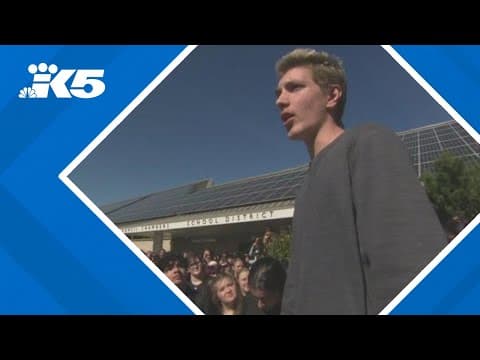 Oregon students walk out of class, advocate for more safety in schools after gun-related incident
