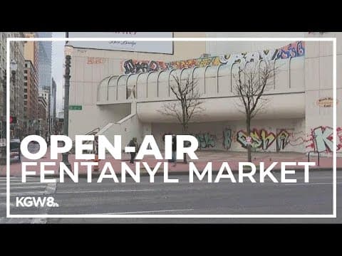 Police sweep through vacant downtown Portland building known as fentanyl hotspot