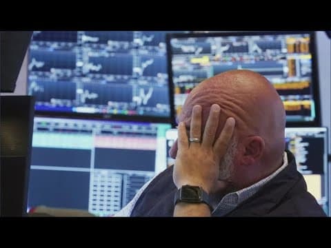 The S&P 500 dropped 3% for its worst day in nearly two years