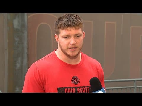 Jack Sawyer postgame interview | Ohio State vs. Indiana
