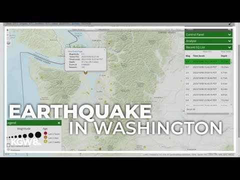 4.3 magnitude earthquake felt across western Washington