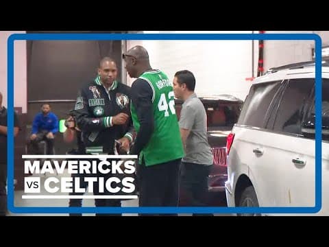 2024 NBA Finals | Al Horford shows up to Game 5 with dad, Tito Horford, wearing Al Horford jersey
