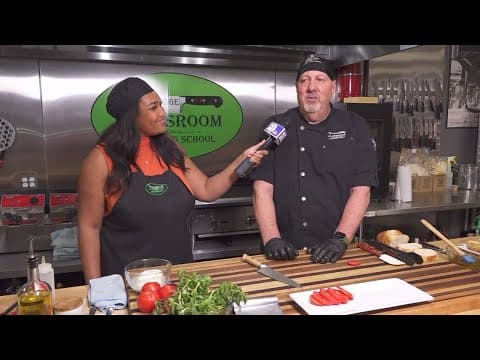 Learning to whip up fresh recipes this summer at the Cutting Edge Classroom Cooking School