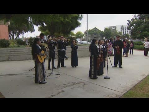 San Diego students honor Latinx Heritage Month with flag-raising, performances, stories