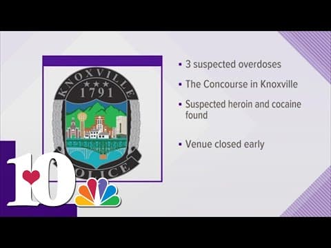 KPD: Three people overdose at Concourse