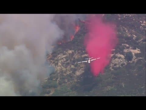 Bunnie Fire in Ramona burns nearly 200 acres, evacuation ordered