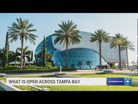 What's open across the Tampa Bay area?