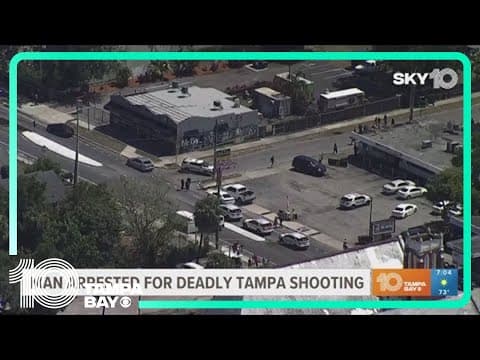 Police arrest man in connection with Tampa double deadly shooting