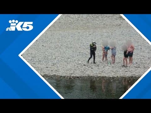 10 people rescued after innertubes get caught on strainer in Skykomish River