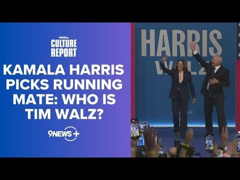 Who is Tim Walz, Kamala Harris' running mate? | The Culture Report