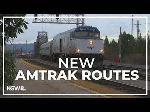 Amtrak adds more trains between Portland and Vancouver, Washington