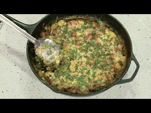 Chef Belton cooks up his Gnocchi Bake and Nutella Pie