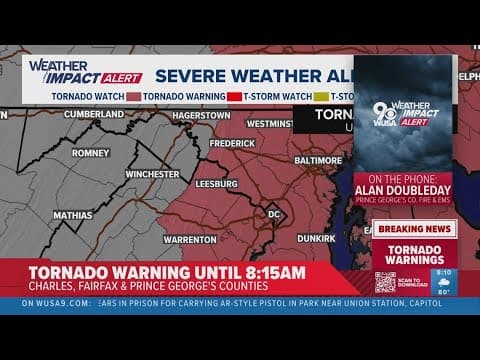 Prince George's County emergency crews talk Debby's impact