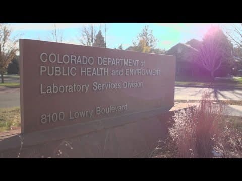 CDPHE's water testing lab will remain closed for the rest of the year