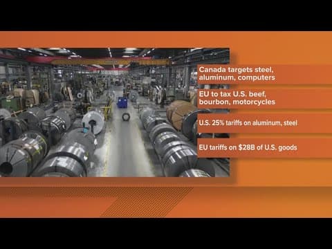 Canada, EU push back on Trump's tariffs