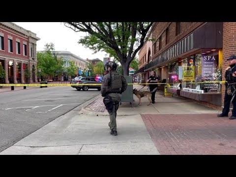 FBI and law enforcement respond to 'terror attack' in Boulder, Colorado