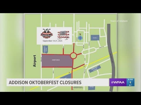 Addison Oktoberfest: Street closures you need to know