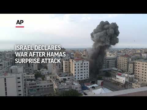 Israel declares war after Hamas surprise attack