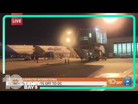 Honor Flight taking military veterans to Washington, D.C. leaves St. Pete airport