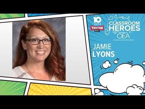 Classroom Hero: Bucyrus Elementary’s Jamie Lyons greets students and staff with a smile