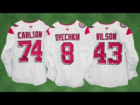 Capitals and Nationals team up for specialty jersey