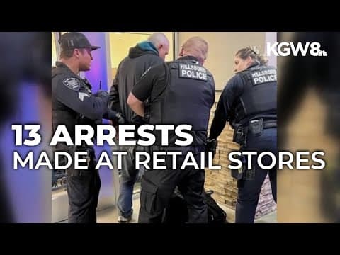 More than a dozen arrested in Hillsboro retail theft sting