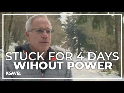 Thousands of Portland residents remain without power days after weekend storm