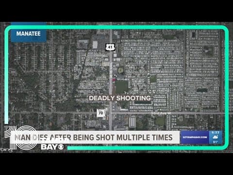 Man dies after being shot multiple times in Bradenton, deputies say