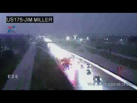 DFW weather: Road conditions after heavy rains early Wednesday