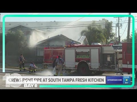 Tampa Fresh Kitchen considered 'total loss' after early morning fire