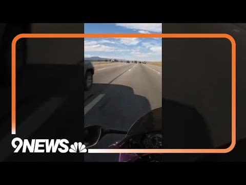 Arrest warrant out for motorcyclist who traveled from Colorado Springs to Denver in just 20 minutes