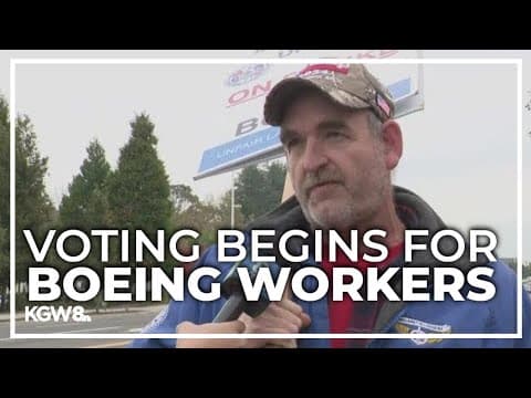 Boeing machinists' union vote on proposed deal that could end strike