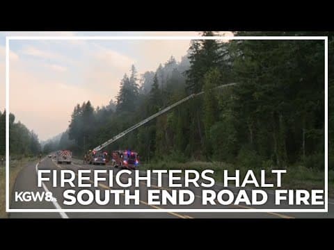 Fire burning between Canby and Oregon City under control after early morning scare