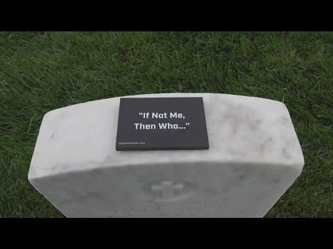 Tokens of remembrance at 123rd Memorial Day service at Fort Rosecrans