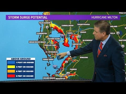 UPDATE: Hurricane Milton | What we are tracking on monday