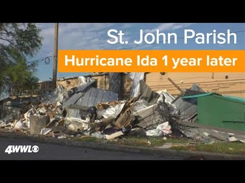 Hurricane Ida 1 year later | St. John Parish