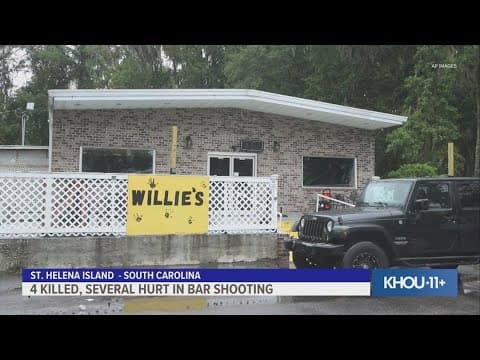 Shooting at packed South Carolina bar kills 4 and injures at least 20 others