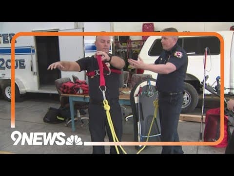 How Arvada Fire trains for ice rescues