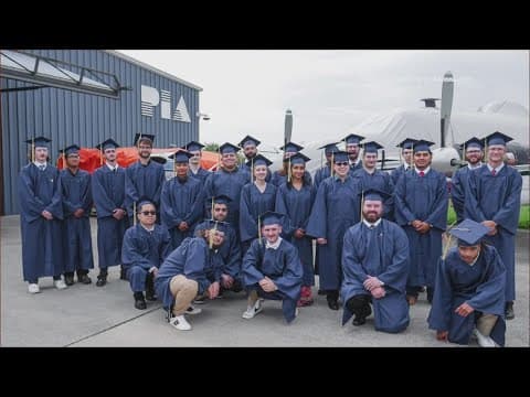Aircraft maintenance students graduate with many opportunities | Get Uplifted