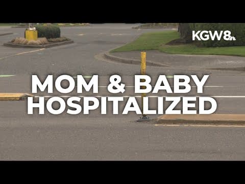 Car hits mother and baby during morning walk in Southeast Portland