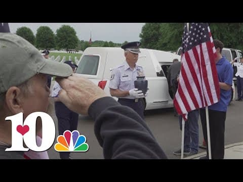 8 unclaimed veterans buried with military honors