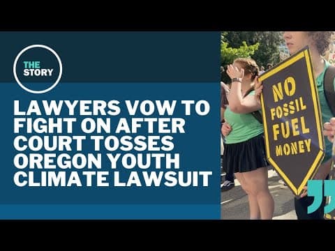 Despite legal setback, lawyers in Oregon youth climate case continue to fight