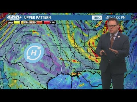 New Orleans Weather: Hot and humid for the weekend, less humid next week