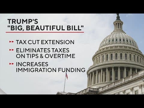 Senate passes President Trump's big budget bill
