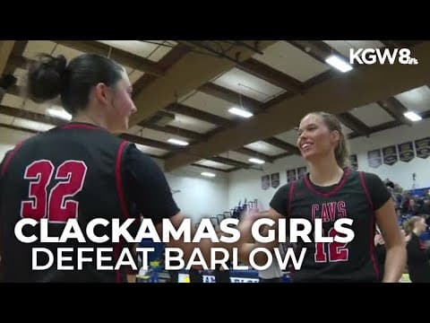 #1 Clackamas girls take down Barlow on the road | Friday Night Hoops