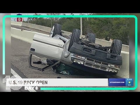 Stretch of US 19 reopens to traffic in Clearwater after serious crash