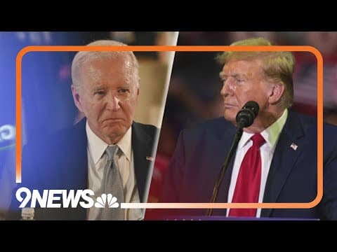 Biden and Trump face off Thursday in first presidential debate of election season