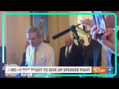 Jim Jordan not ready to give up speaker fight