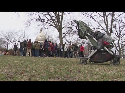 Students speak out on DC budget cuts door-to-door at US Capitol offices
