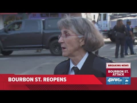 'Their deaths will not be in vain' | NOPD Chief reopens Bourbon Street
